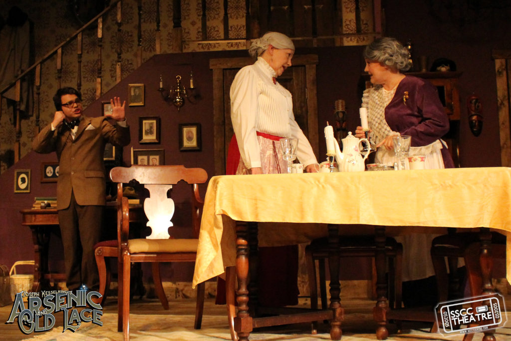 Theatre without the stage? “Arsenic and Old Lace” proves it's possible